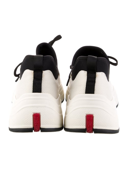 Prada Colorblock Pattern Athletic Sneakers