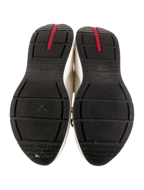 Prada Colorblock Pattern Athletic Sneakers