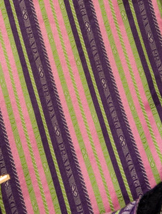 Prada Canvas Grommet Canapa Large