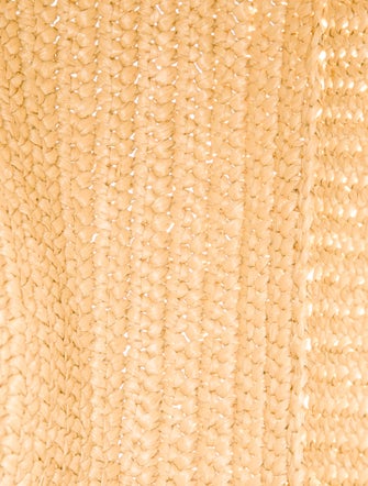 Prada Enameled Metal Triangle Tote