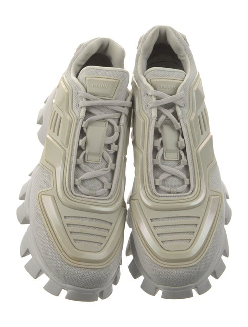 Prada Mesh Printed Athletic Sneakers