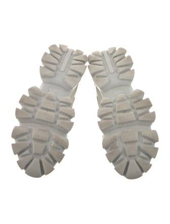 Prada Mesh Printed Athletic Sneakers