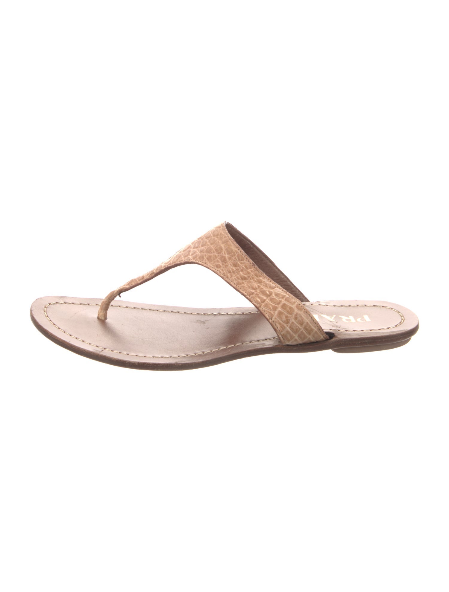 Prada Leather Slides