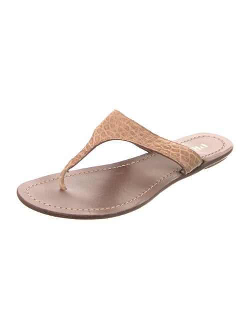 Prada Leather Slides