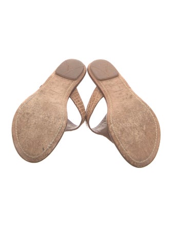 Prada Leather Slides