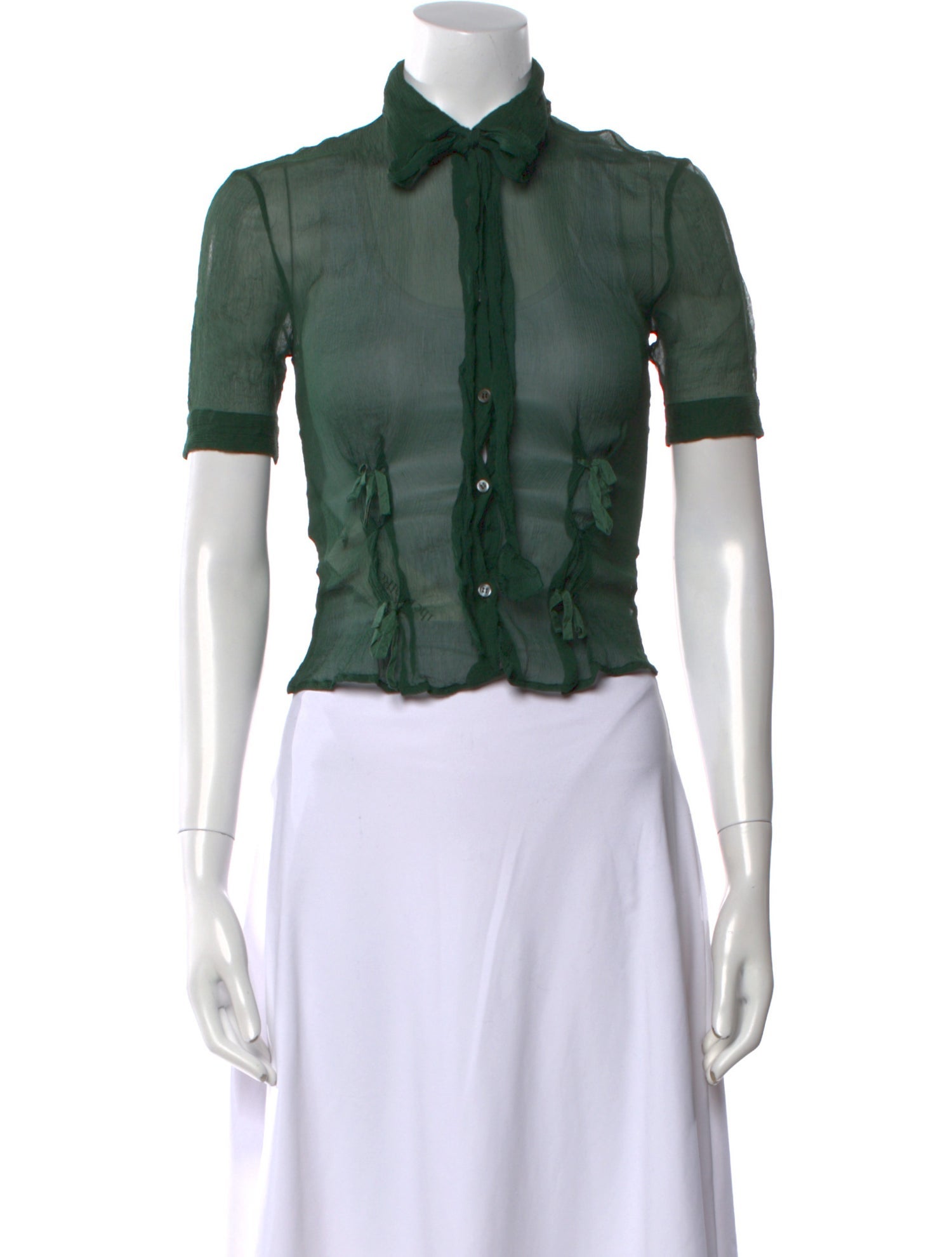 Prada Vintage 1997 Crop Top