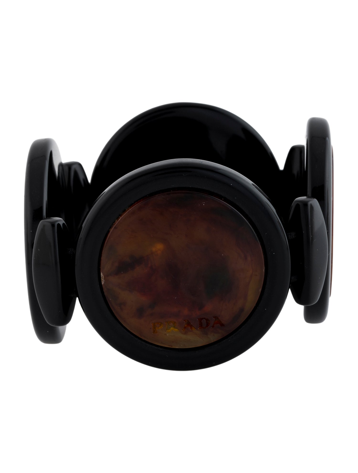 Prada Resin Stretch Bangle Bracelet