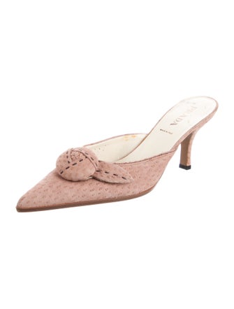 Prada Suede Mules