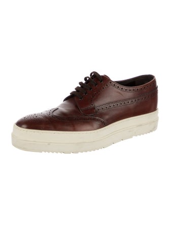 Prada Leather Brogues