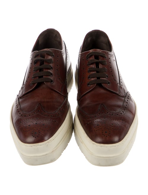 Prada Leather Brogues