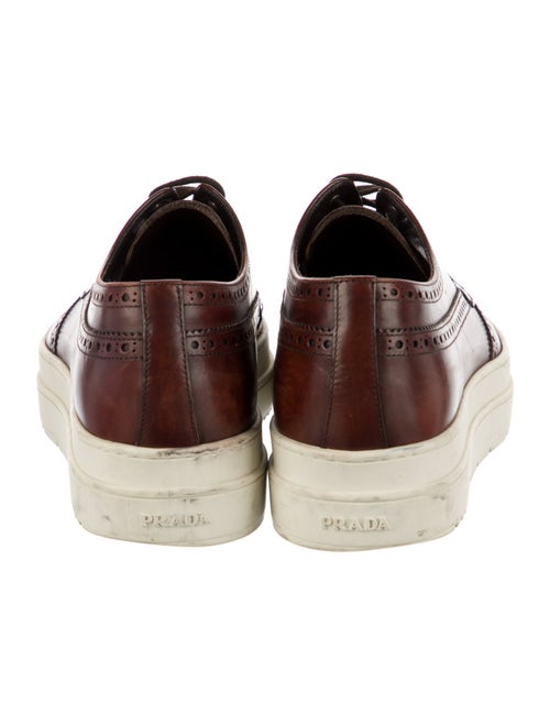 Prada Leather Brogues