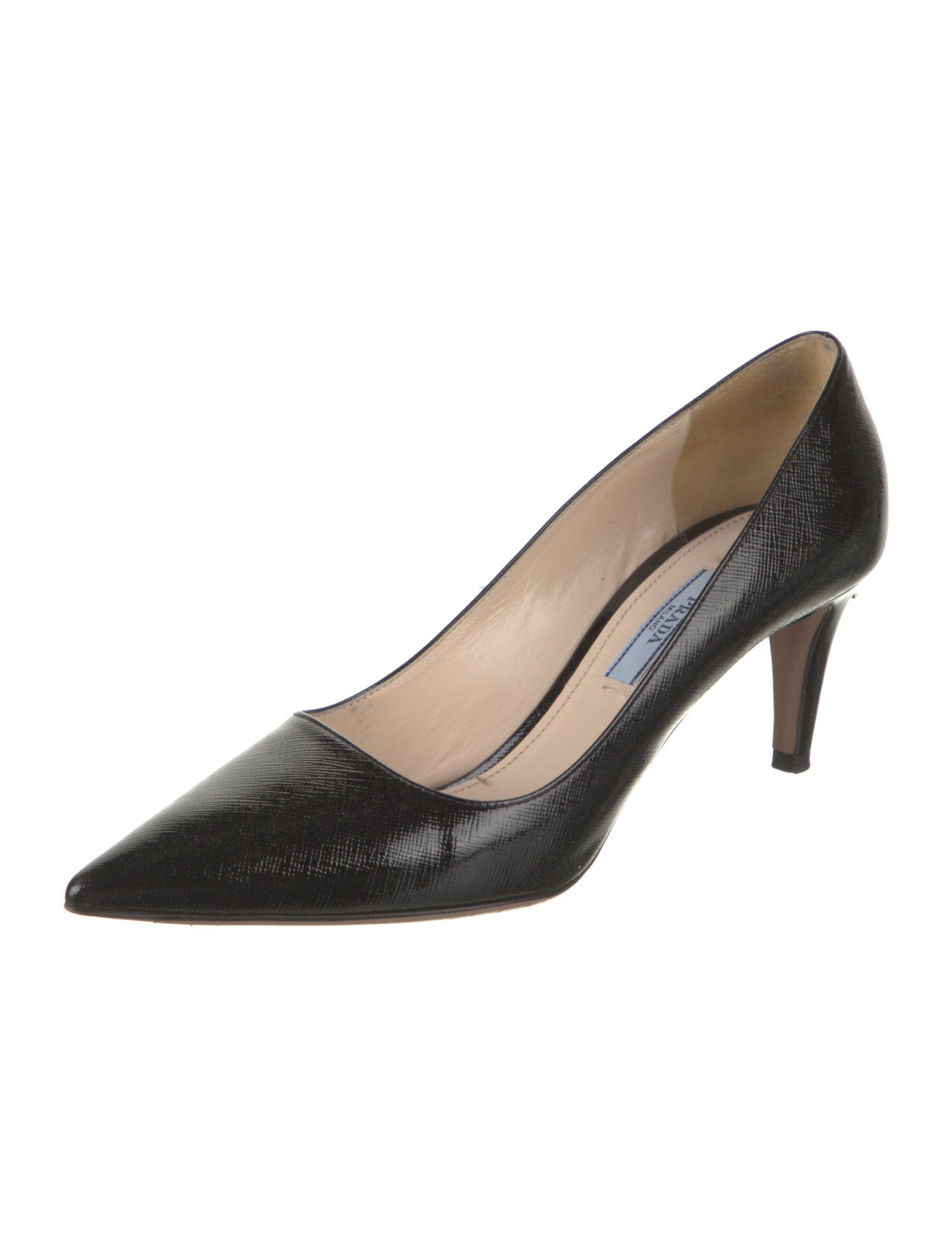 Prada Saffiano Leather Pumps