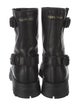 Prada Leather Moto Boots