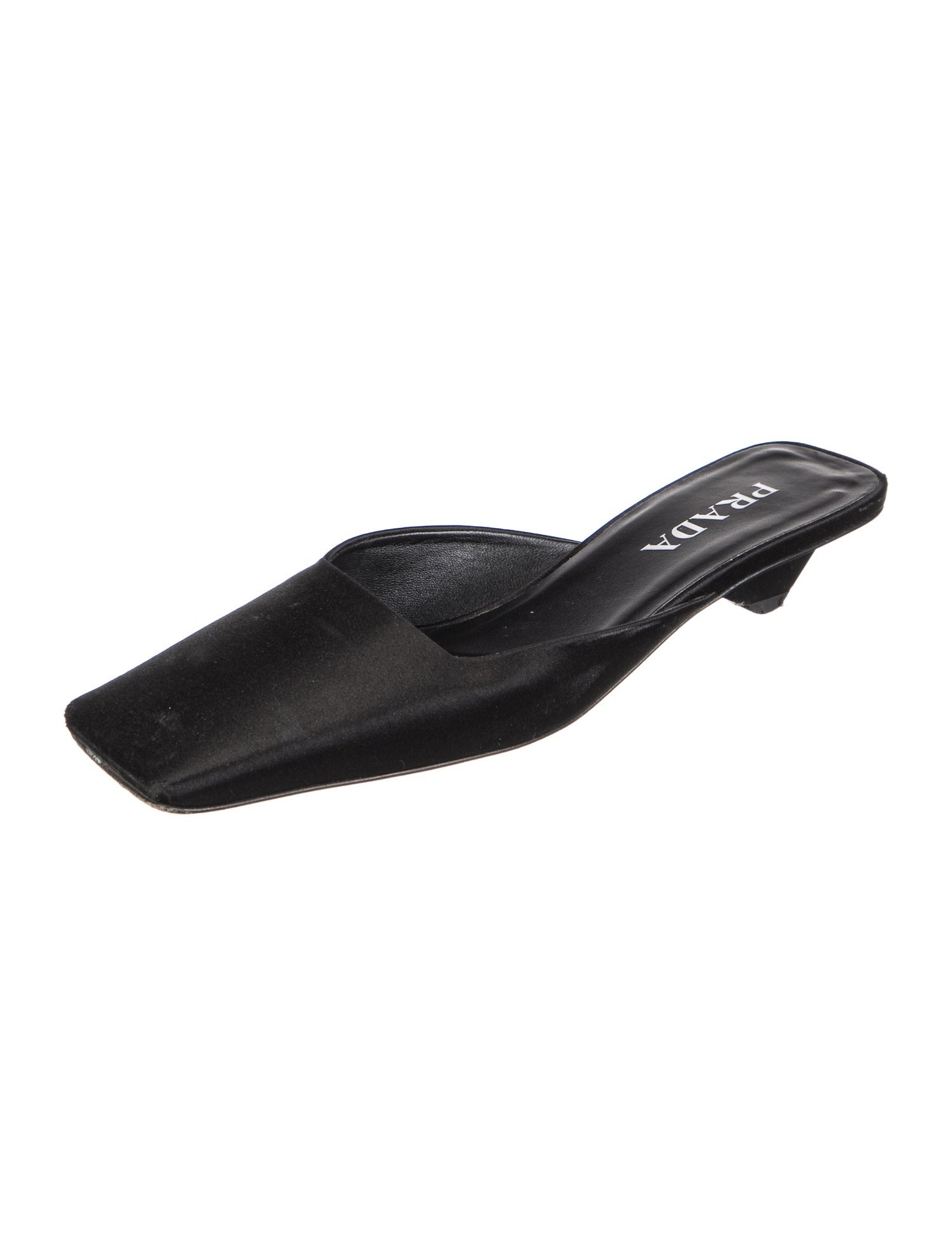 Prada Satin Mules
