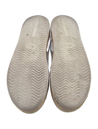 Prada Leather Espadrilles