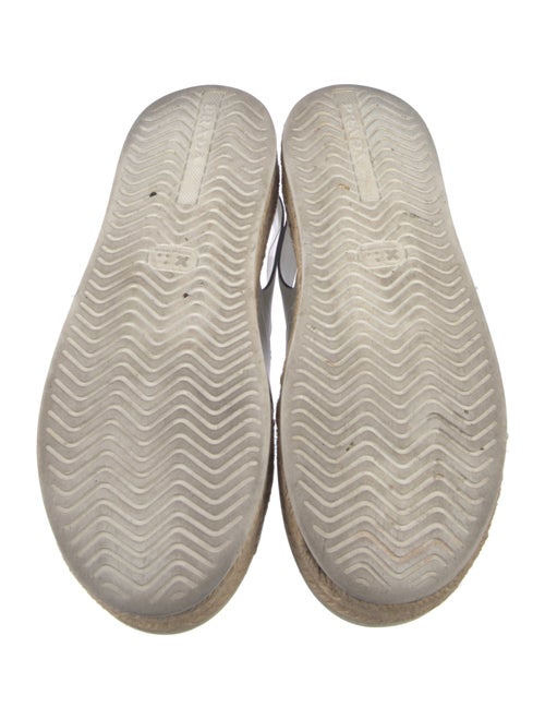 Prada Leather Espadrilles