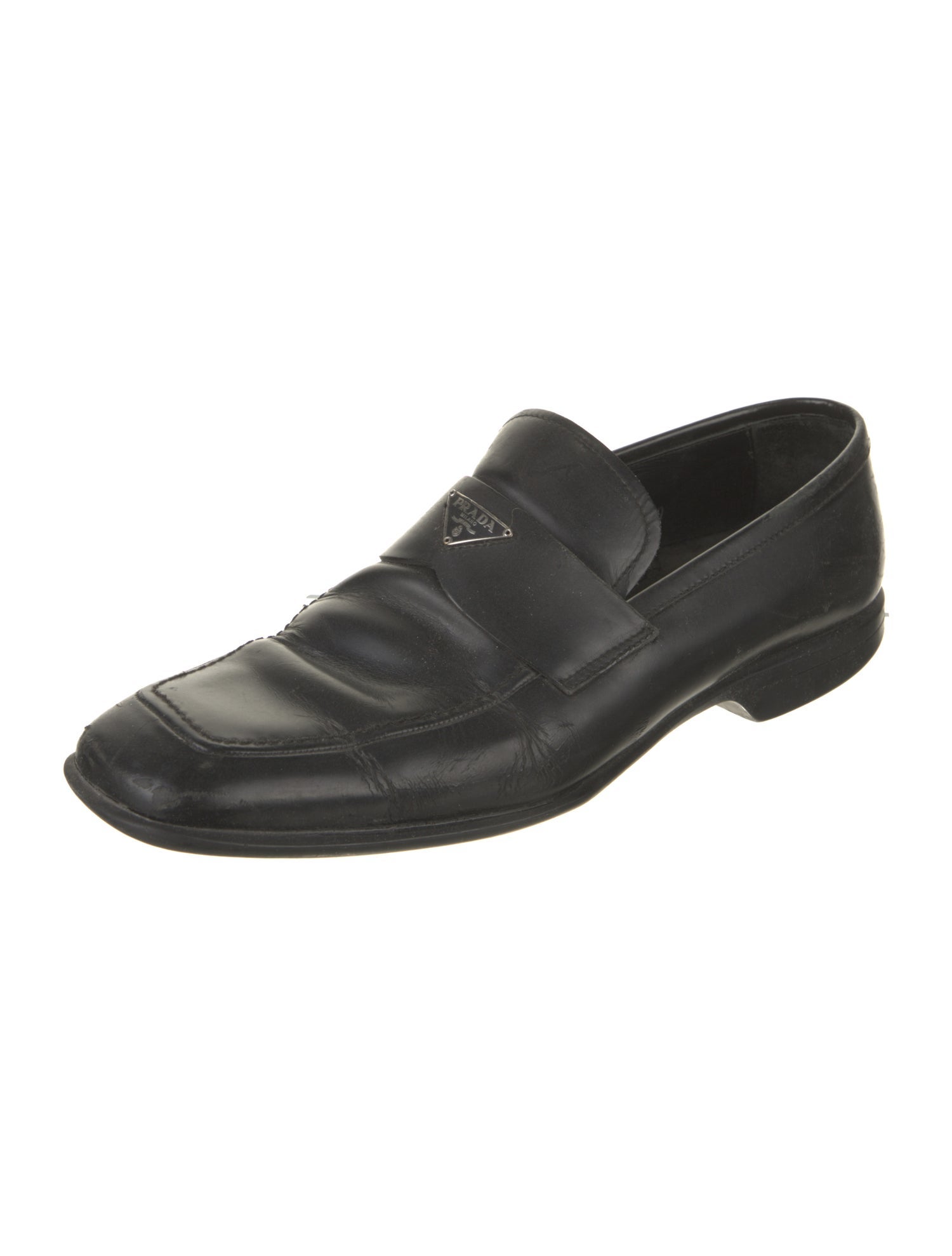 Prada Leather Loafers