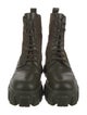 Prada Leather Lace-Up Boots