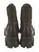Prada Leather Lace-Up Boots
