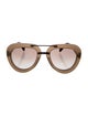 Prada Aviator Gradient Sunglasses
