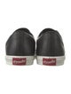 Prada Leather Embroidered Accent Sneakers