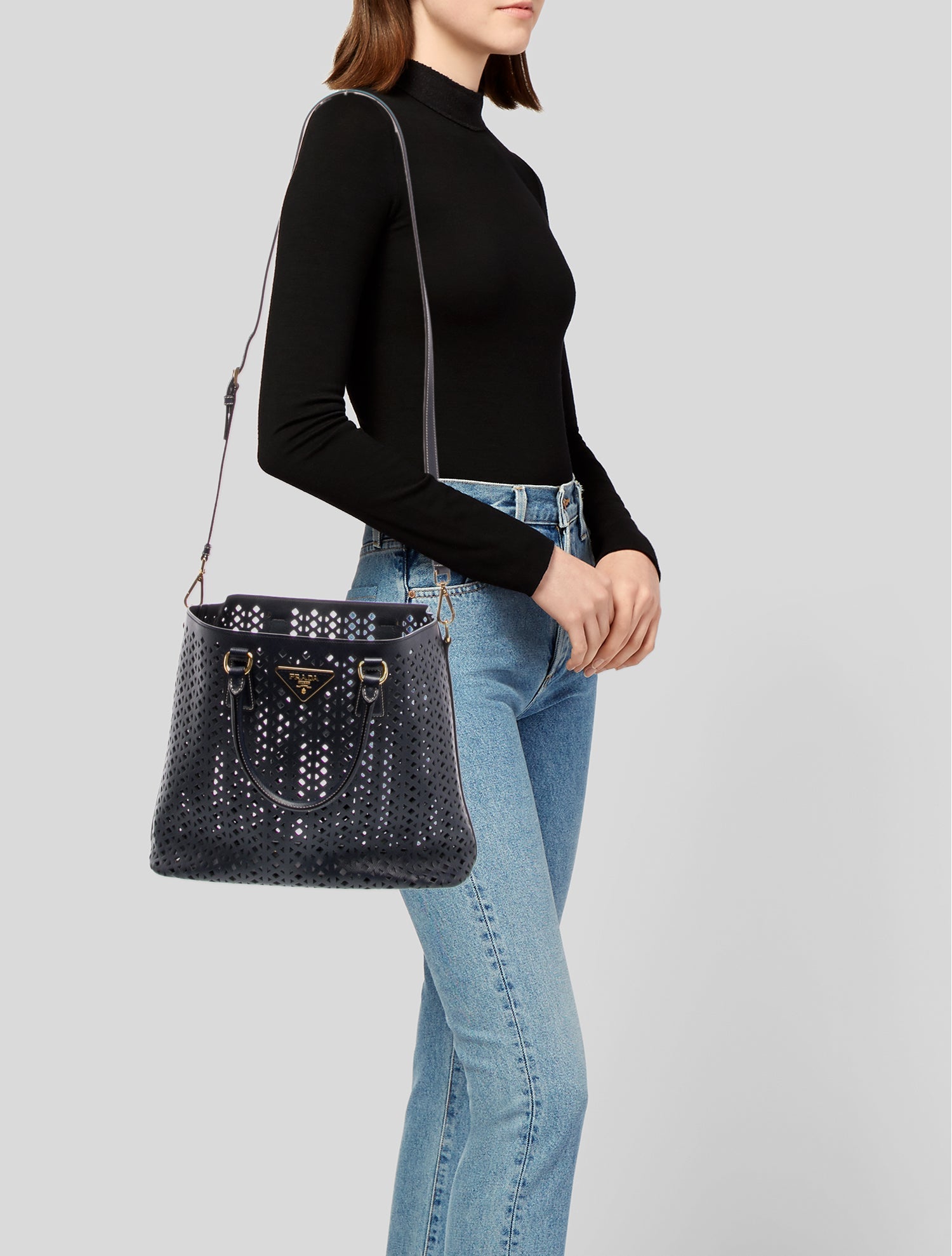 Prada Saffiano Leather Fori