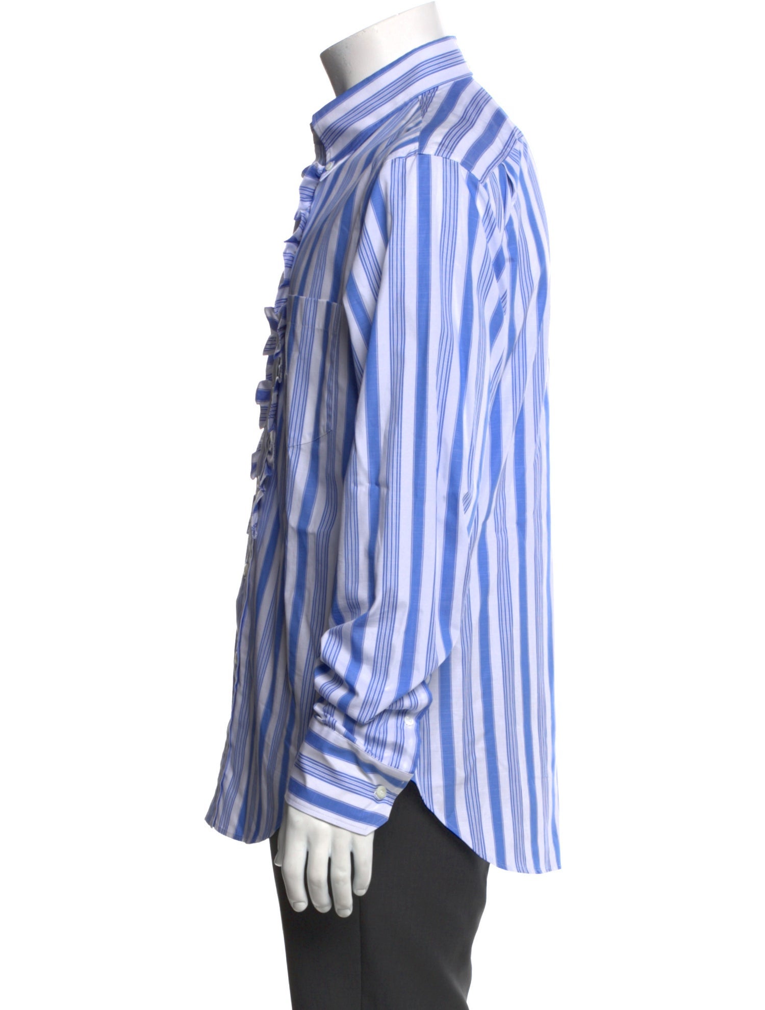 Prada 2018 Striped Dress Shirt