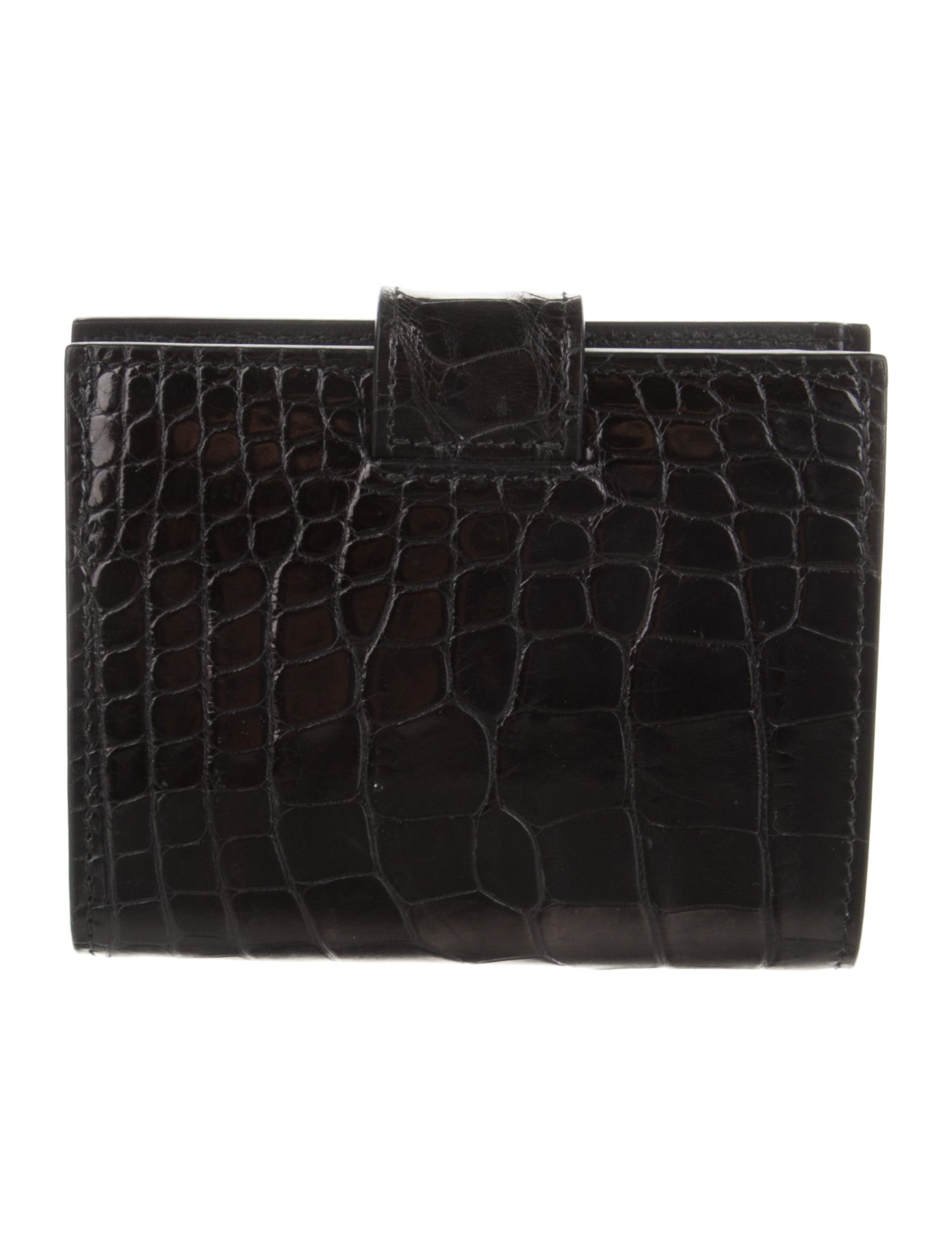 Prada Crocodile French Purse