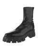 Prada Patent Leather Combat Boots