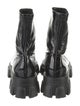 Prada Patent Leather Combat Boots