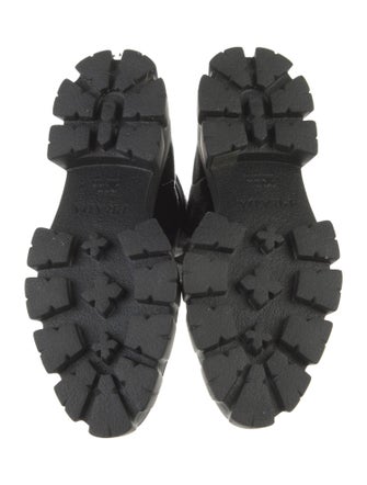 Prada Patent Leather Combat Boots