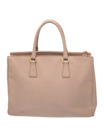 Prada Saffiano Leather Galleria Double Zip Large