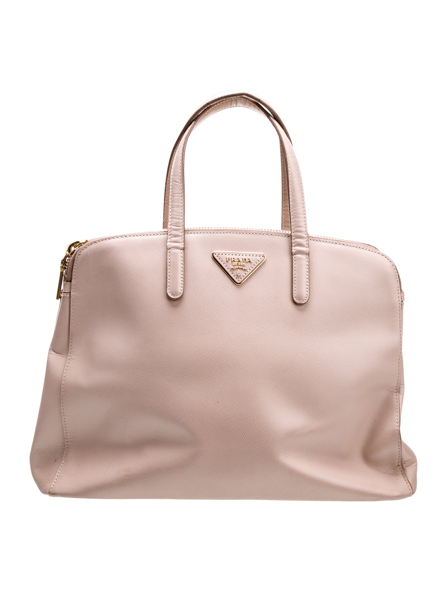 Prada Saffiano Leather Top Handle Bag