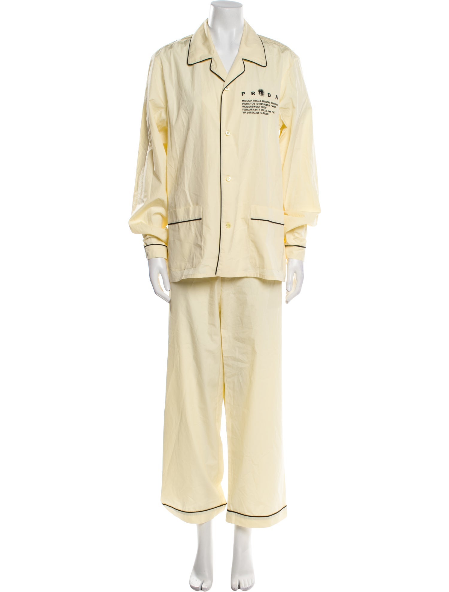 Prada 2022 Graphic Print Lounge Set