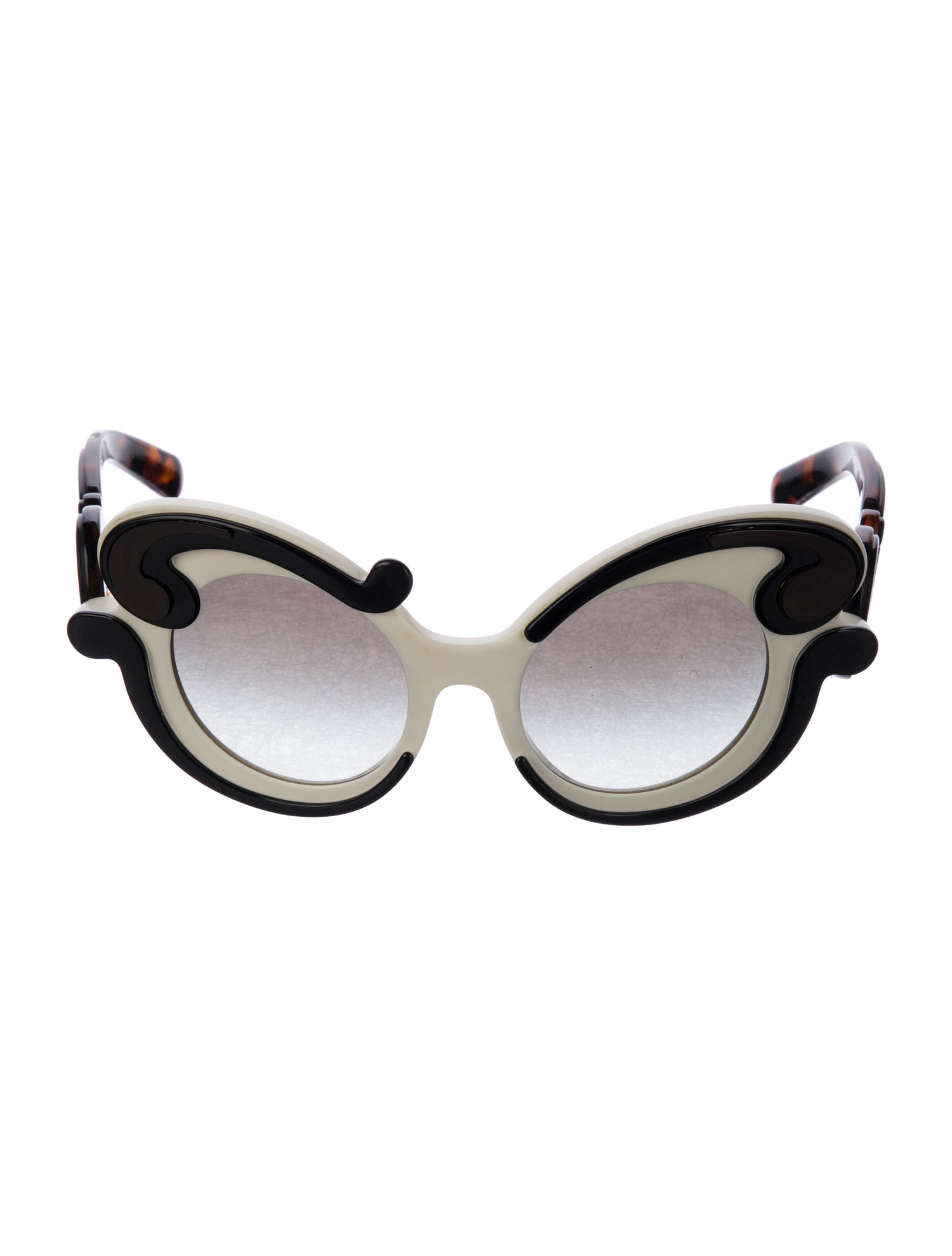 Prada Minimal Baroque Oversize Sunglasses