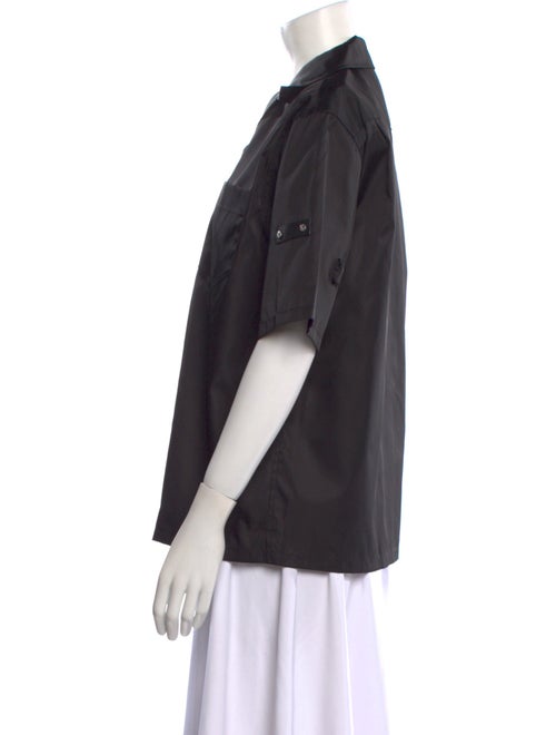Prada 2020 Re-Nylon Button-Up Top