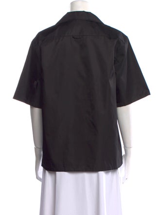 Prada 2020 Re-Nylon Button-Up Top