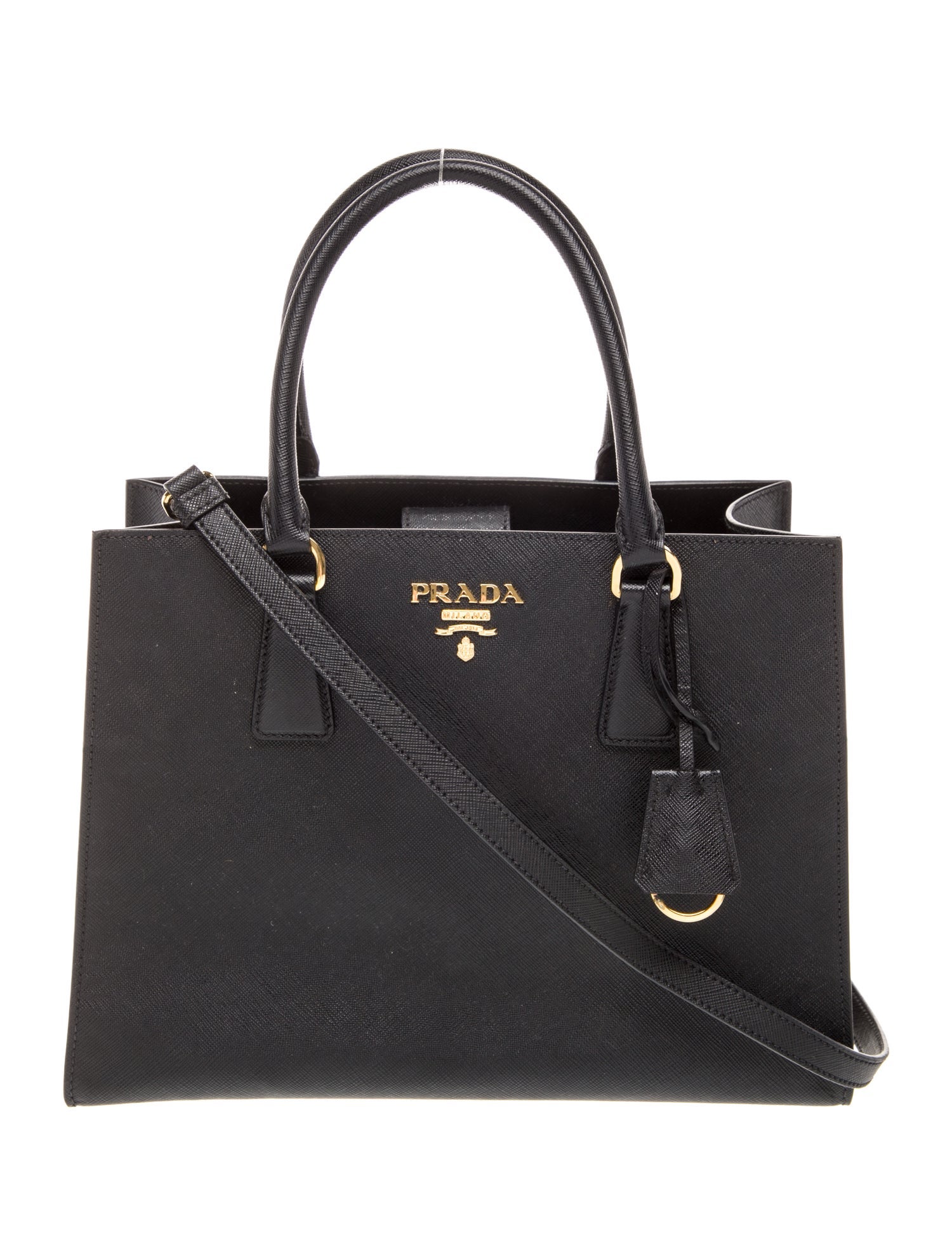 Prada Saffiano Leather Saffiano Lux Handbag