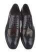 Prada Leather Lasercut Accents Oxfords