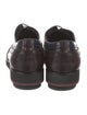 Prada Leather Lasercut Accents Oxfords