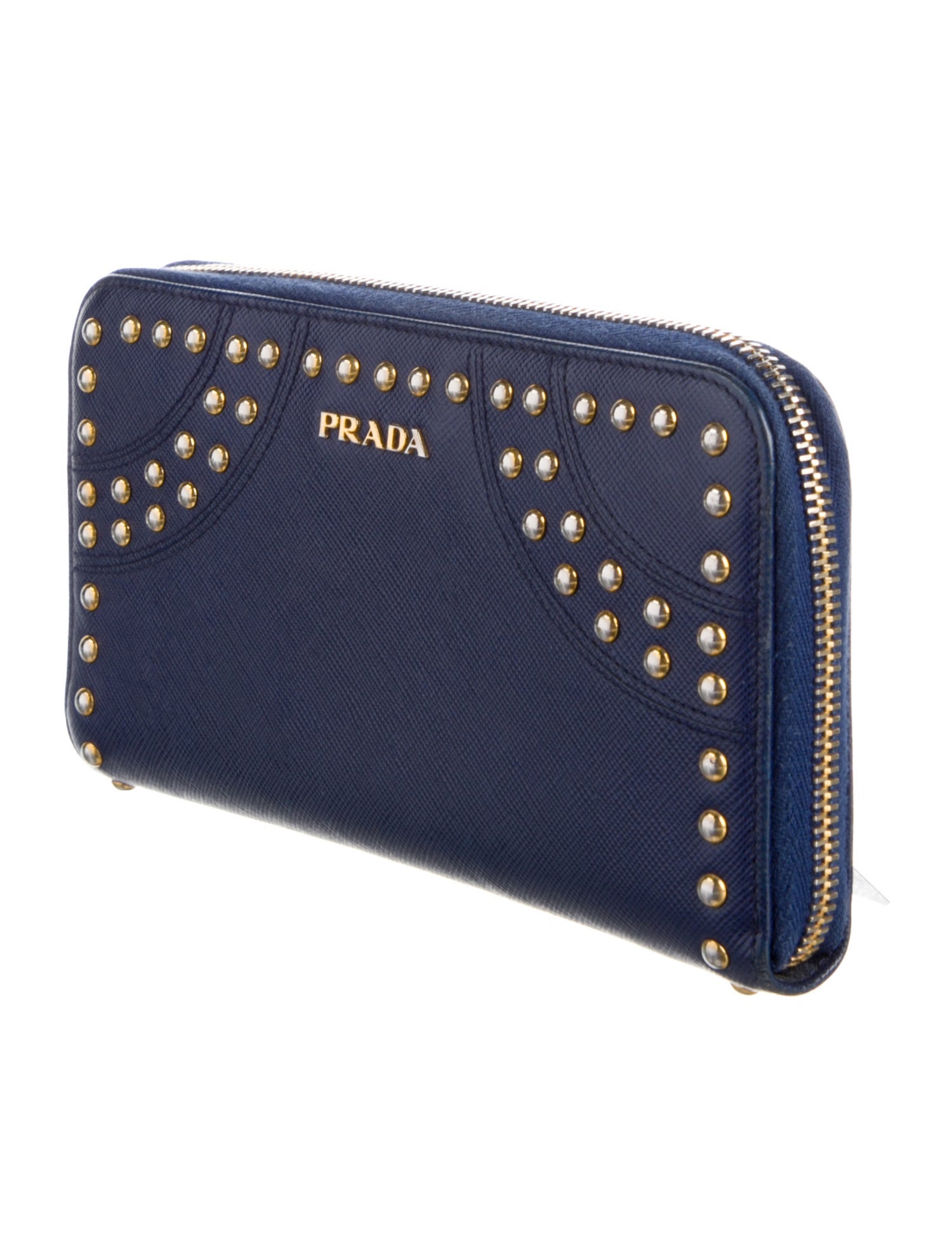 Prada Saffiano Metal Leather Wallet