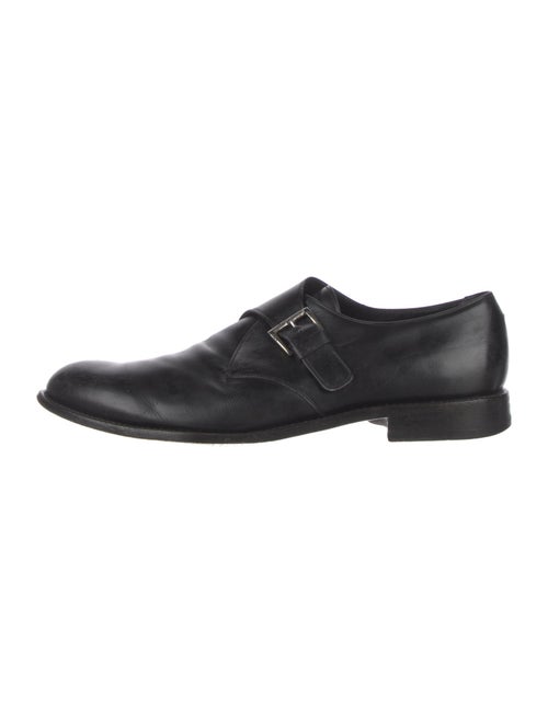 Prada Leather Monk Straps