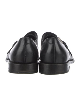 Prada Leather Monk Straps