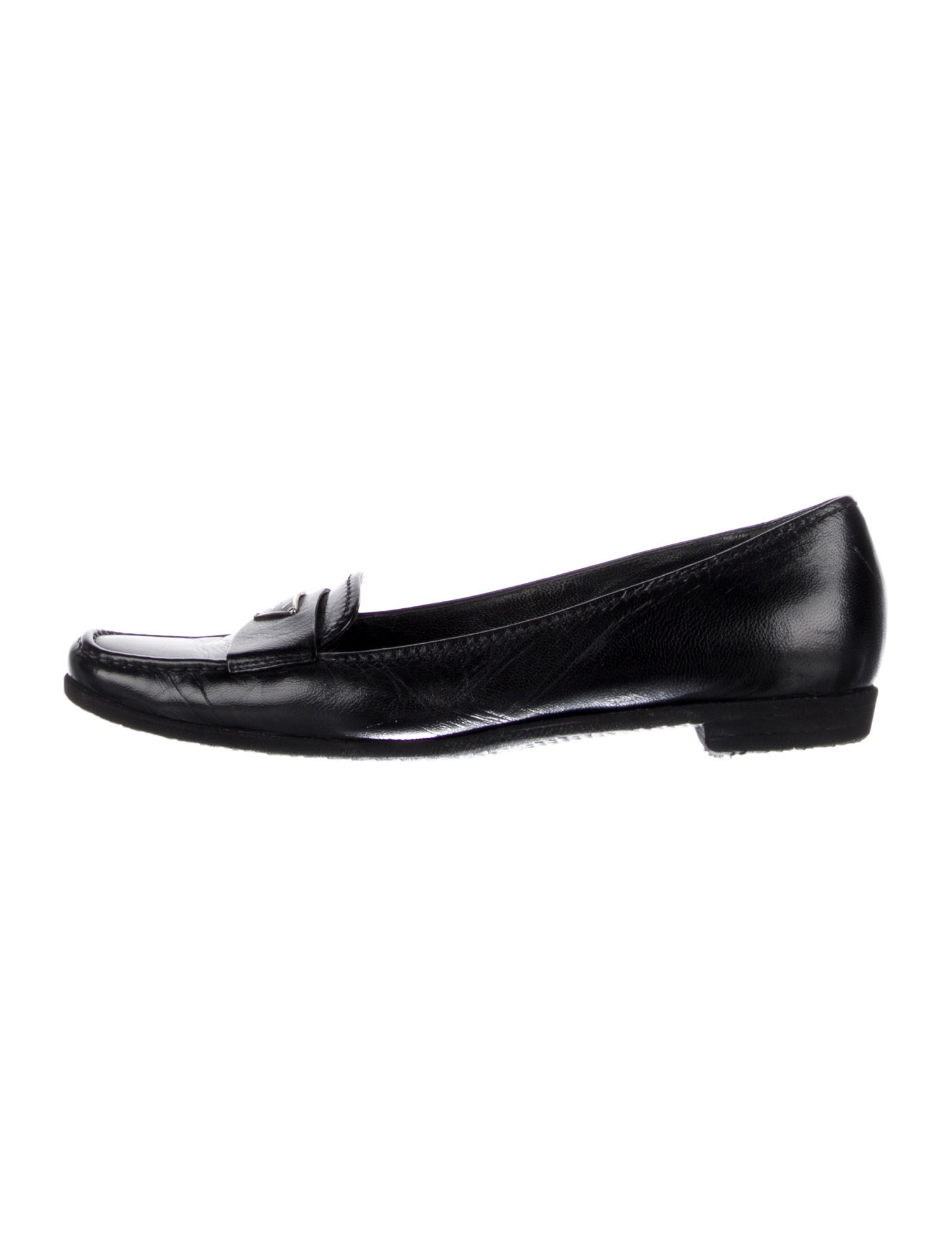Prada Leather Loafers
