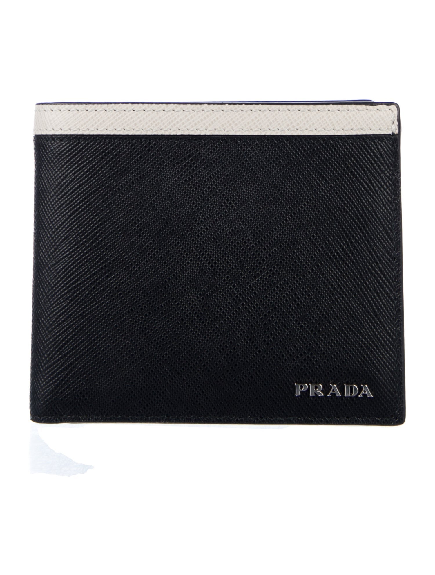 Prada Saffiano Cuir Leather Bifold Wallet