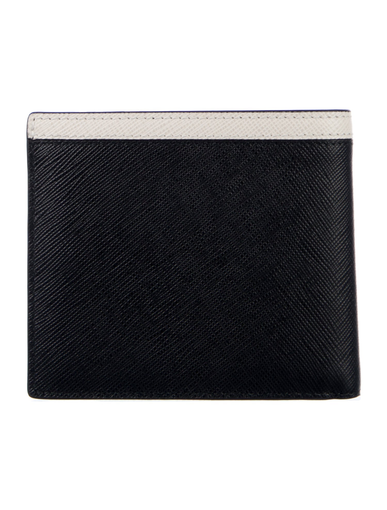 Prada Saffiano Cuir Leather Bifold Wallet