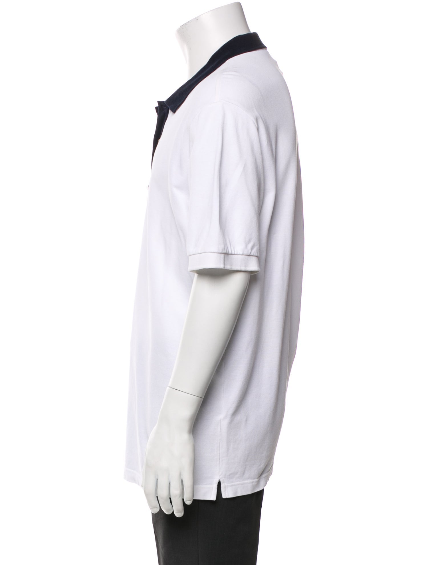 Prada Sport 2013 Colorblock Pattern Polo Shirt