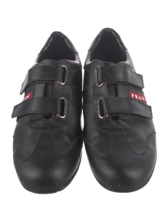 Prada Leather Monk Straps