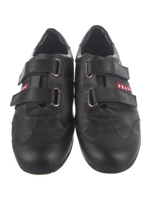 Prada Leather Monk Straps
