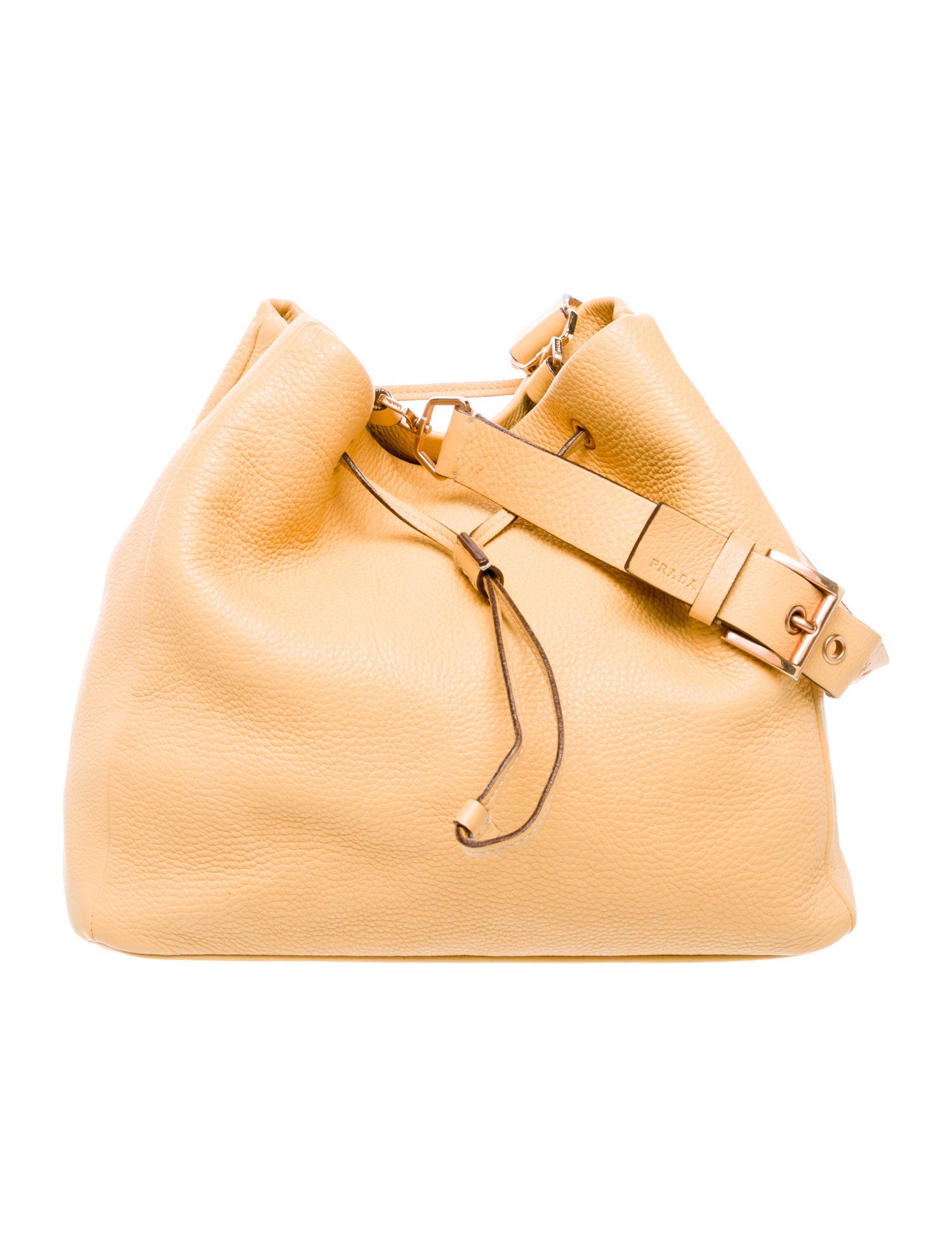 Prada Vitello Daino Leather Crossbody Bag